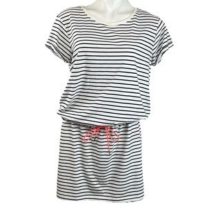 Helly Hansen Blue and White Striped Dress